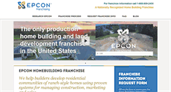 Desktop Screenshot of epconfranchising.com